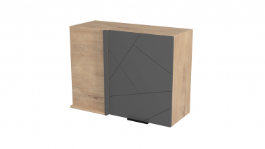 Шкаф кухонный настен. угловой прямой 1 дв. 600х700х350 мм. (Сплит)